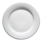 JULIA – Assiette plate ronde blanc 27 cm