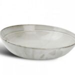 CERES – assiette pasta/salade diam 22 H 6 cm gris