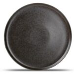 CERES – assiette plate 27,5 x 2 noir