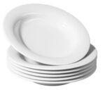 JULIA – Assiette creuse blanc 22 cm – Image 3
