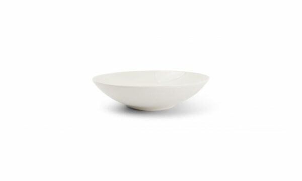 CIRRO – Assiette profonde 21xH5cm white (2) CIRRO – Assiette creuse 21xH5cm white – Image 1