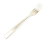 Fourchette de table Mat champagne