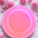 Sous assiette fushia