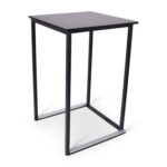 Times Square - Mange debout ext noir 70x70cm
