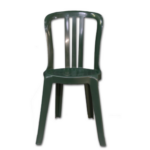 Chaise plastique Bistro vert foncé