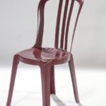 Chaise plastique Bistro Bordeaux